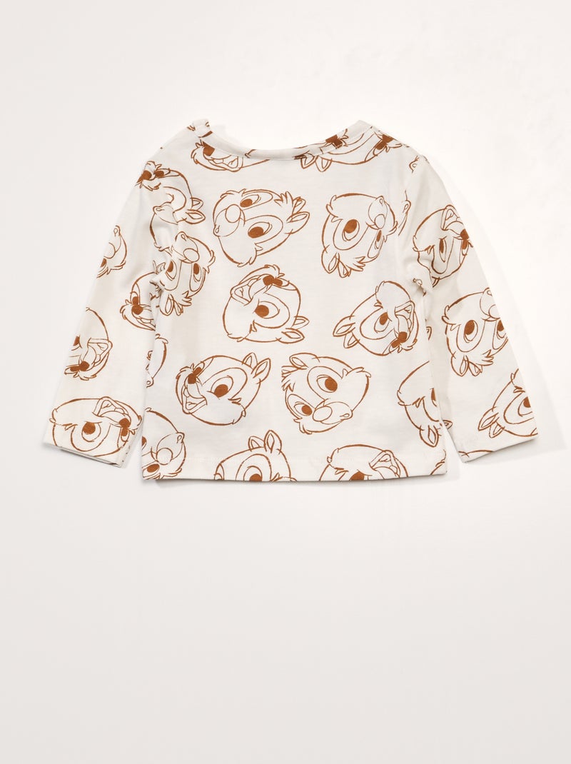 Long sleeve t-shirt & salopette set