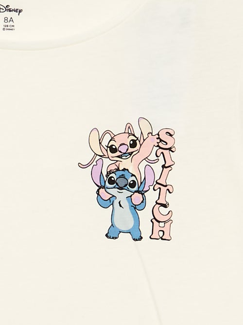 Ensemble 'Disney' Stitch' 2 pièces - robe salopette + T-shirt à manches longues - Kiabi