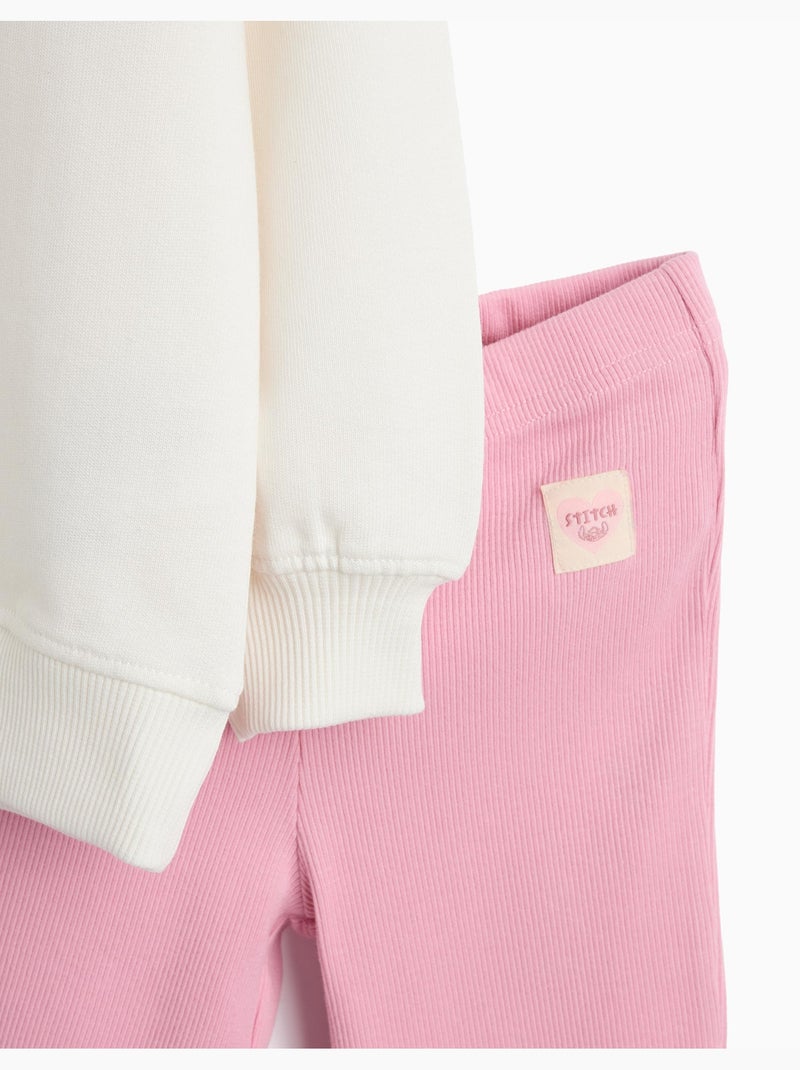 Ensemble disney 'stitch' ©, mo fashion Blanc - Kiabi