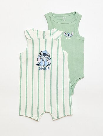 Ensemble dors-bien + body 'Disney' 'Stitch'
