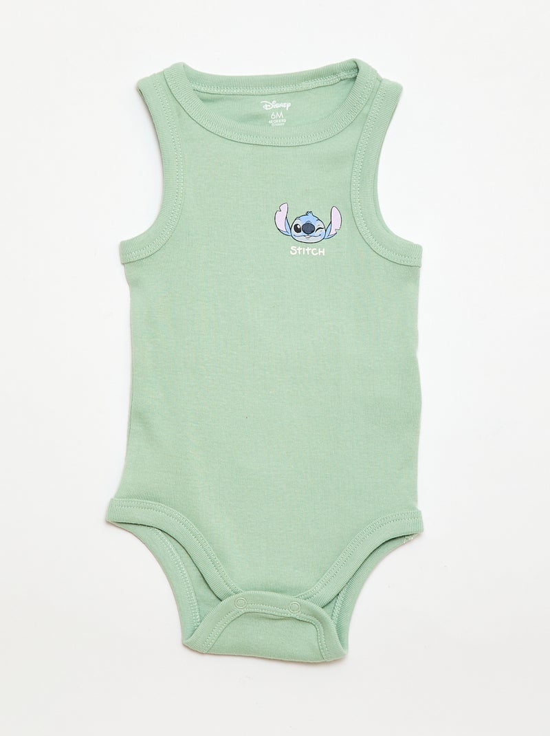 Ensemble dors-bien + body 'Disney' 'Stitch' Blanc - Kiabi