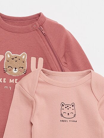 Ensemble dors-bien en molleton chaud & bodie