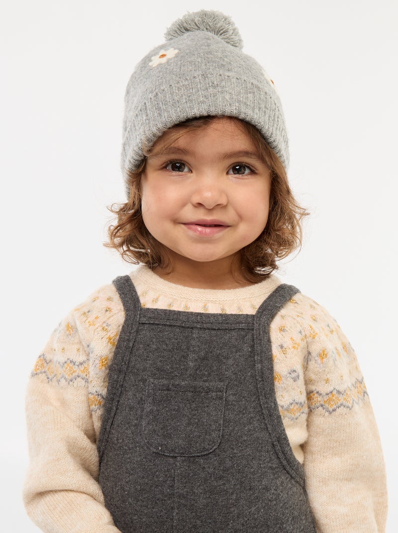Ensemble doudou t-shirt legging pièces Gris Bébé fille