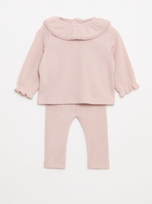 Ensemble doudou t-shirt + legging - 2 pièces - Kiabi