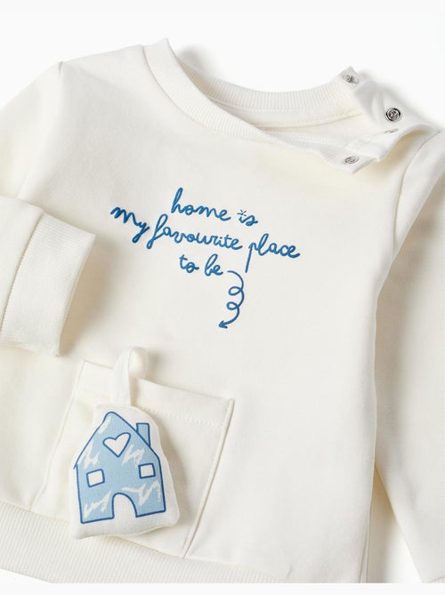 Ensemble en coton peigné avec imprimé et maison 3d - Kiabi Ensemble en coton peigné avec imprimé et maison 3d - Kiabi