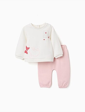 Ensemble en coton peigné avec imprimé minnie