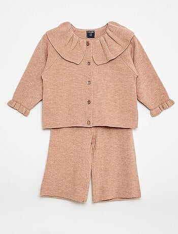 Ensemble en maille douce - 2 pièces