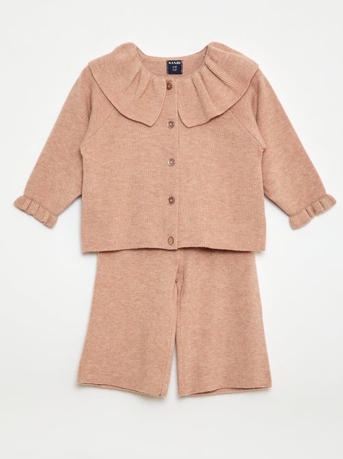 Ensemble en maille douce - 2 pièces - Kiabi