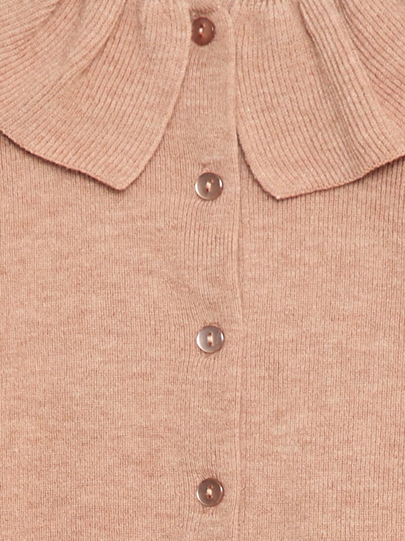 Ensemble en maille douce - 2 pièces Beige - Kiabi