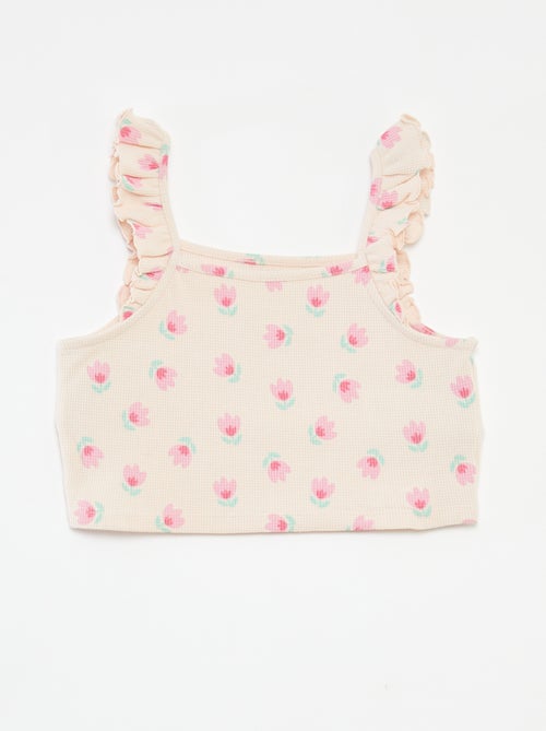 Ensemble en maille gaufrée - 2 pièces - Kiabi