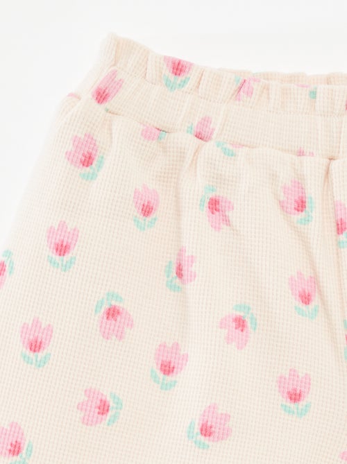 Ensemble en maille gaufrée - 2 pièces - Kiabi