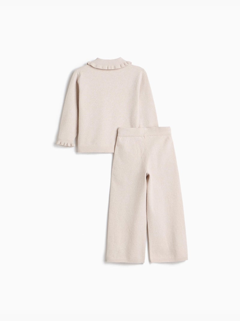 Ensemble en maille, mo fashion Beige - Kiabi