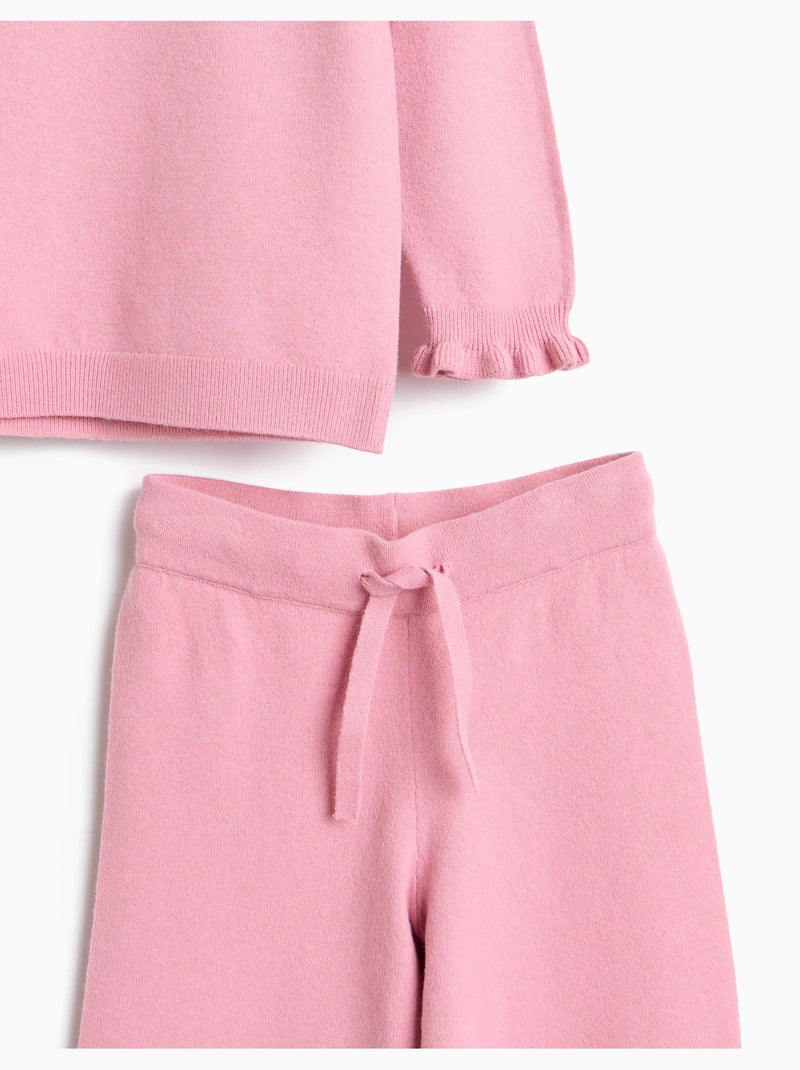 Ensemble en maille, mo fashion Rose - Kiabi