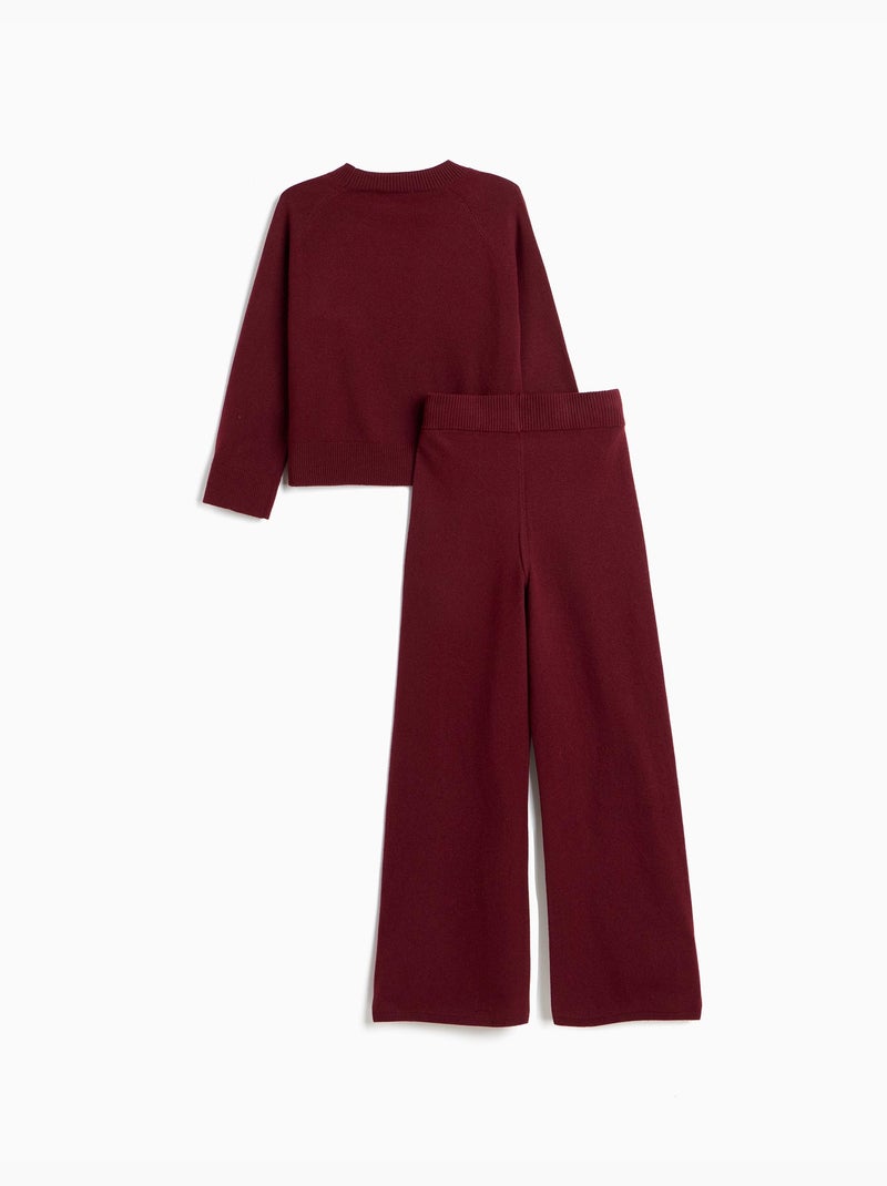 Ensemble en maille, mo fashion Rouge - Kiabi