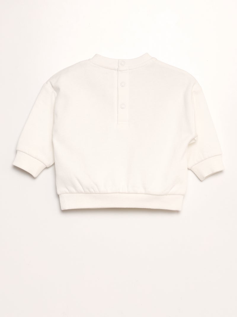 Ensemble en molleton 'Stitch' - 2 pièces Blanc Stitch - Kiabi