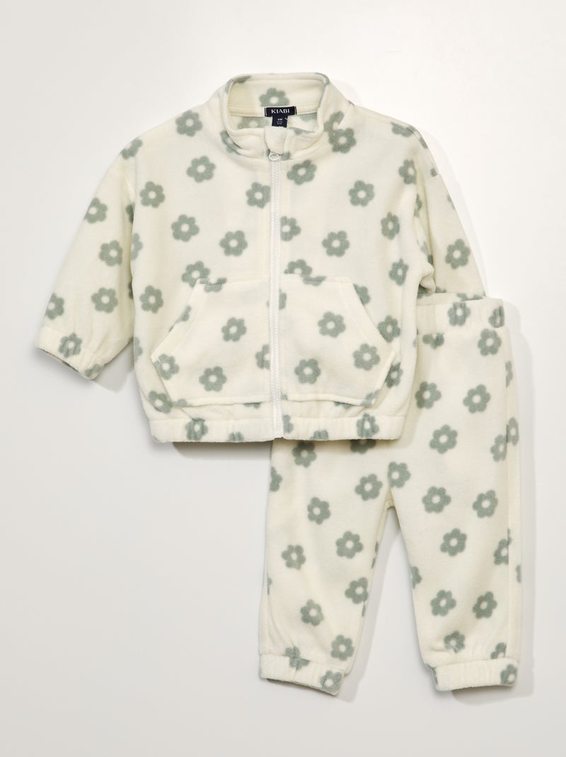 Ensemble en polaire sweat + pantalon - 2 pièces SNOW FLOW - Kiabi