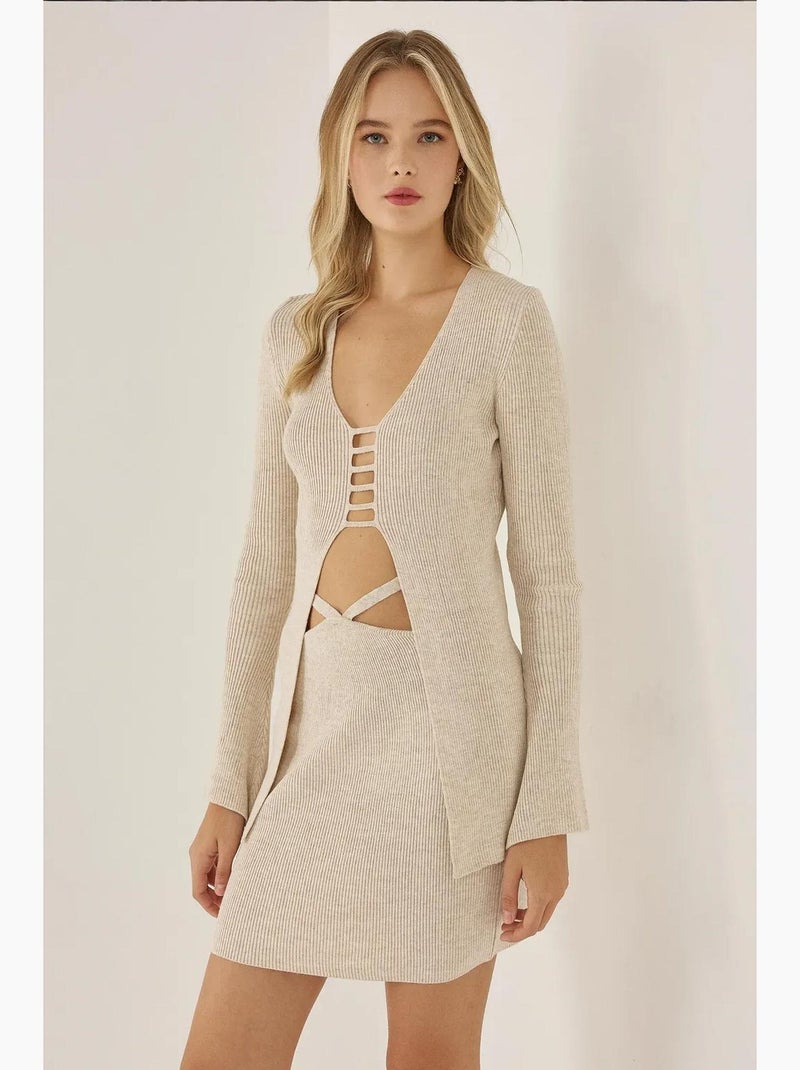 Ensemble en tricot deux pièces hiccup Beige naturel - Kiabi