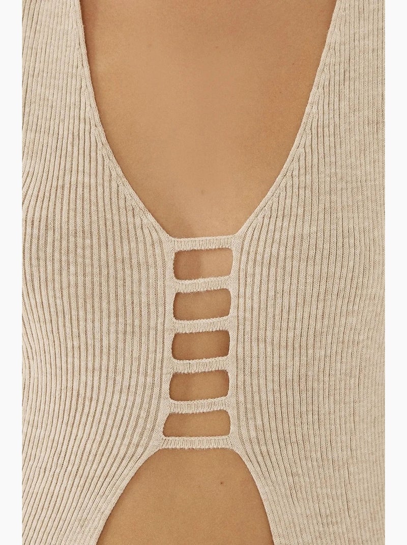 Ensemble en tricot deux pièces hiccup Beige naturel - Kiabi