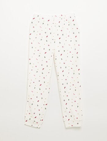 Ensemble en velours - pyjama 2 pièces + masque de nuit