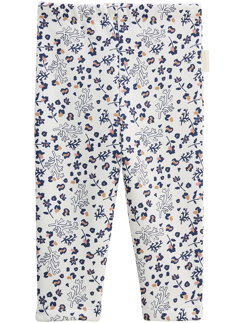 Ensemble enfant sweat et legging en molleton Céleste Rose - Kiabi