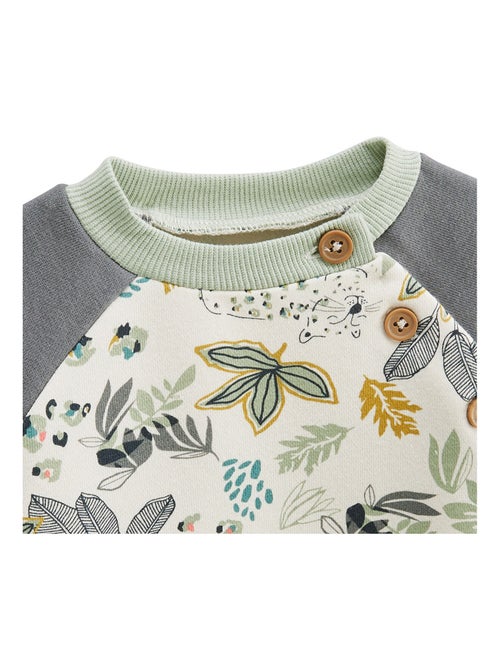 Ensemble enfant sweat et pantalon en molleton Boavista - Kiabi