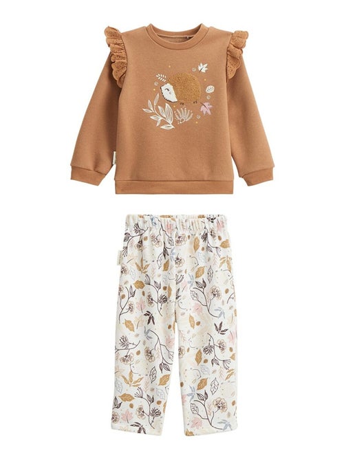 Ensemble enfant sweat et pantalon en molleton Chincha - Kiabi Ensemble enfant sweat et pantalon en molleton Chincha - Kiabi