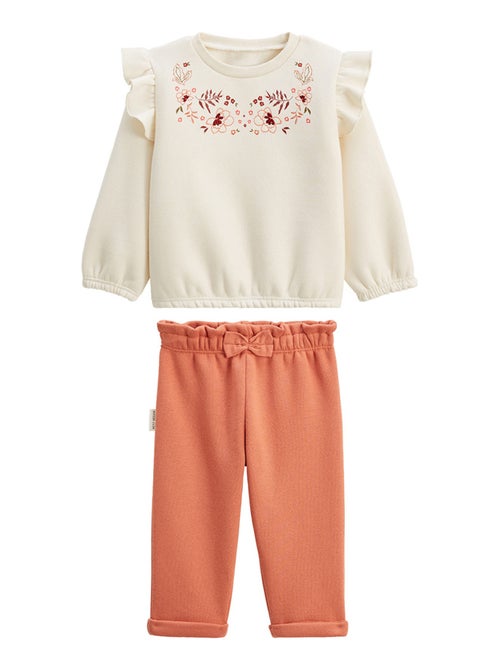 Ensemble enfant sweat et pantalon en molleton Manouk - Kiabi