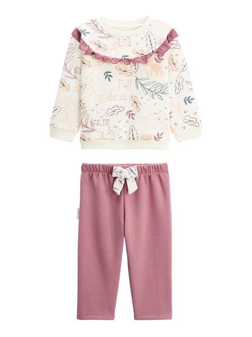 Ensemble enfant sweat et pantalon en molleton Matcha - Kiabi Ensemble enfant sweat et pantalon en molleton Matcha - Kiabi