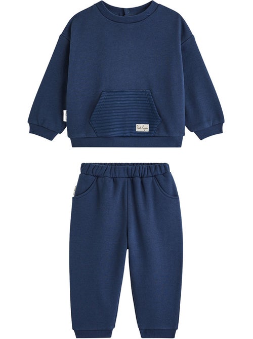 Ensemble enfant sweat et pantalon en molleton mathéo - Kiabi