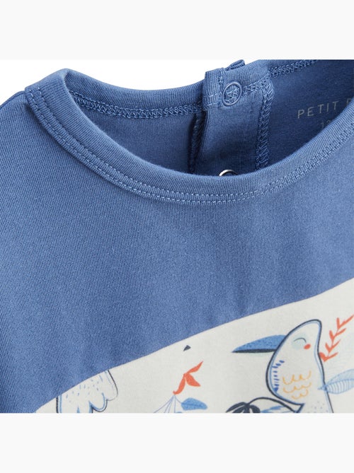 Ensemble enfant t-shirt et pantalon en gaze de coton Mexico - Kiabi