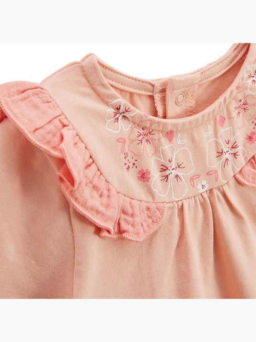 Ensemble enfant t-shirt et pantalon en gaze de coton Santa Giulia - Kiabi Ensemble enfant t-shirt et pantalon en gaze de coton Santa Giulia - Kiabi