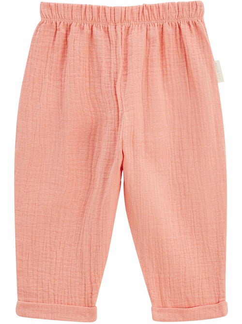 Ensemble enfant t-shirt et pantalon en gaze de coton Santa Giulia - Kiabi Ensemble enfant t-shirt et pantalon en gaze de coton Santa Giulia - Kiabi