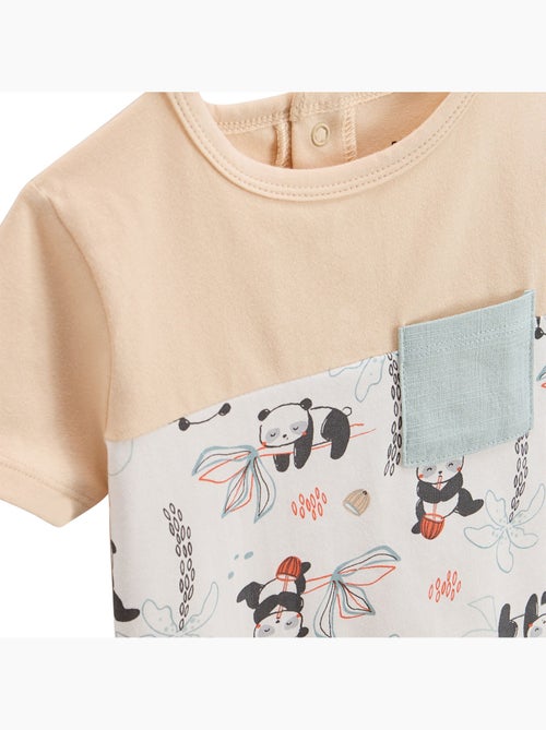 Ensemble enfant t-shirt et short Bento - Kiabi
