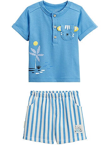 Ensemble enfant t-shirt et short biscarosse