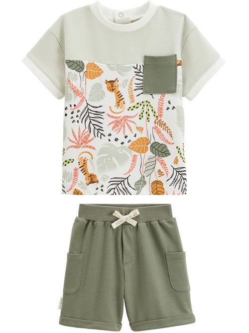 Ensemble enfant t-shirt et short dumbea - Kiabi