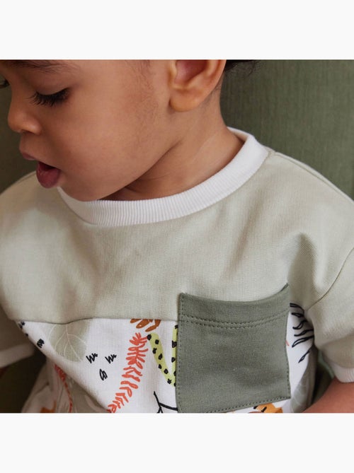 Ensemble enfant t-shirt et short dumbea - Kiabi
