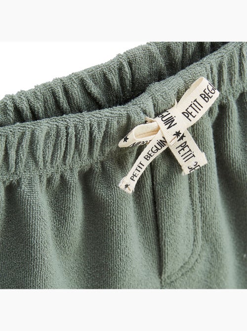 Ensemble enfant t-shirt et short en éponge Crocro rigolo - Kiabi