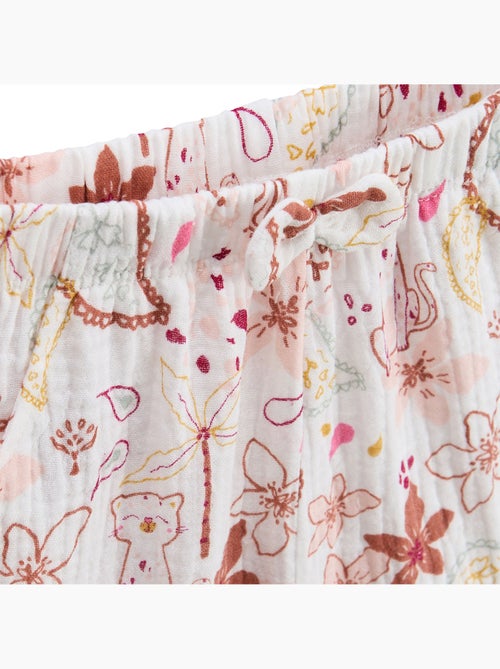 Ensemble enfant t-shirt et short en gaze de coton Arizona - Kiabi