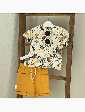 Ensemble enfant t-shirt et short Wakae
