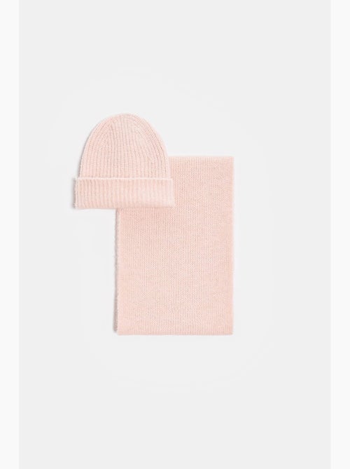 Ensemble femme bonnet écharpe gants dilvin - Kiabi