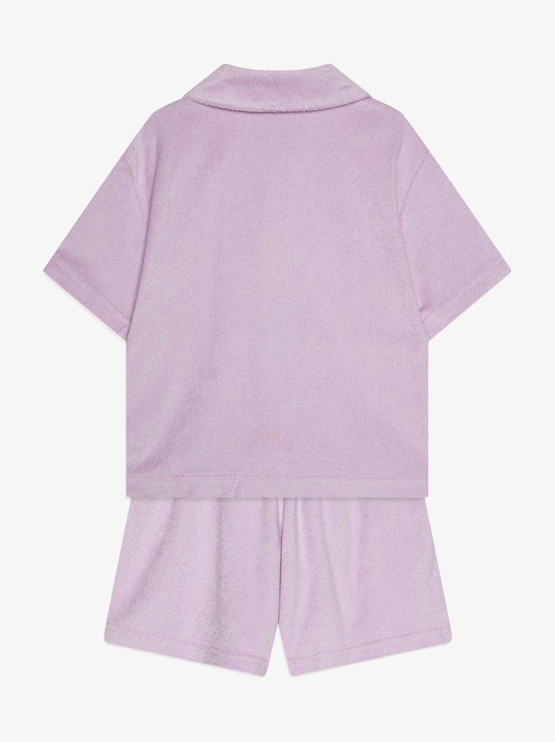 Ensemble fille 2 pièces - Jordan Mauve lilas - Kiabi