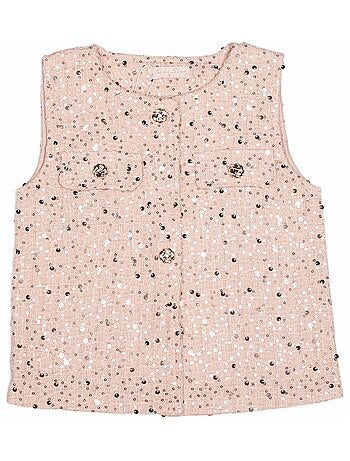 Ensemble fille chic ornée de paillettes - Kids Star