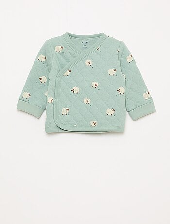 Ensemble gilet cache-cœur + legging - 2 pièces