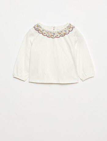 Ensemble gilet effet moutonné + t-shirt + legging - 3 pièces