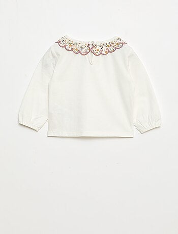 Ensemble gilet effet moutonné + t-shirt + legging - 3 pièces