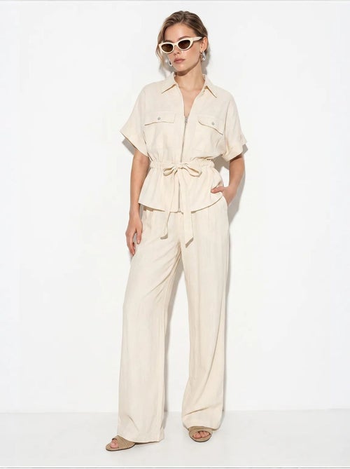 Ensemble gilet et pantalon large lucci - Kiabi