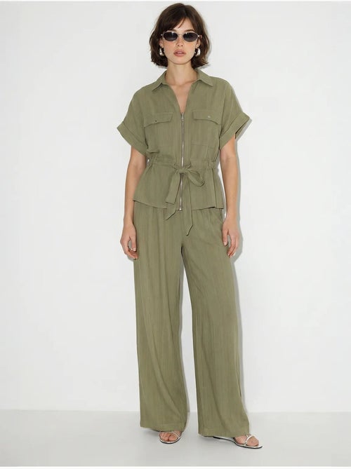 Ensemble gilet et pantalon large lucci - Kiabi