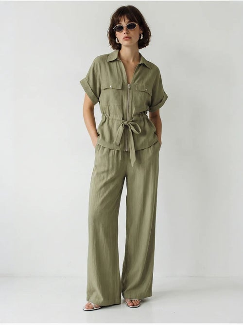 Ensemble gilet et pantalon large lucci - Kiabi