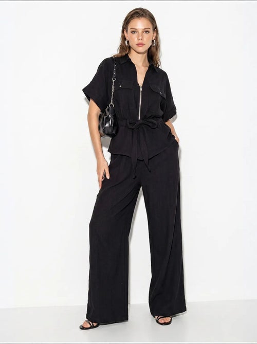 Ensemble gilet et pantalon large lucci - Kiabi