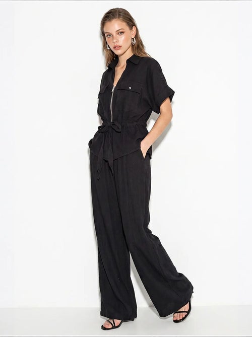 Ensemble gilet et pantalon large lucci - Kiabi